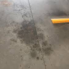 Oil Stained Concrete Floors