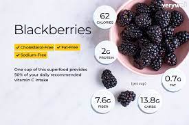 blackberries nutrition facts and health