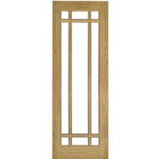 Deanta Glazed Kerry Internal Oak Door