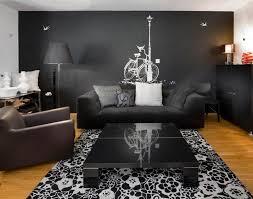 20 Beautiful Black Living Room Couches