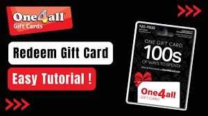 how to redeem use one4all gift card