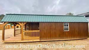 12x32 wraparound porch lofted barn