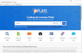 license plate lookup and report bad drivers