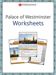 palace of westminster worksheets and