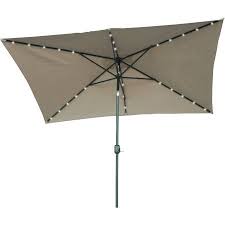 Led Lighted Patio Umbrella
