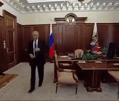 Make your own images with our meme generator or animated gif maker. Putin Is Staying Alive And Walking Tall Senor Gif Pronounced Gif Or Jif