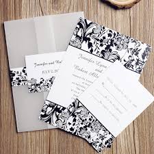 Wedding Ideas Black And White Wedding Invitations Grandioseparlor Com