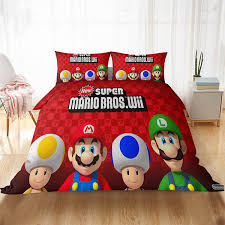 New Cod Super Mario 3in1 Bedsheet Set