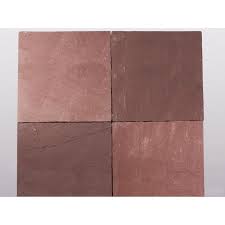Sandstein Rot Terrassenplatte 40x60x2