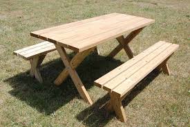 15 free picnic table plans in all