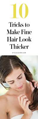 By trimming unhealthy split ends, your hair will have less breakage and flyaways, making it look thicker and even shinier. Fine Hair Hacks 2020 Game Changing Tricks For Faking Volume Stylecaster
