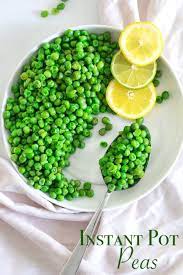 cook frozen peas in the instant pot