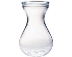 clear glass bud vase