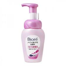 biore makeup remover cleansing wash foam 160 ml