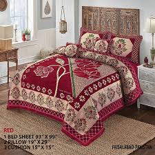 design jacquard velvet bedsheet set