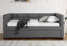 vance grey daybed with trundle