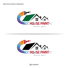 House Painting Logo Drywall Logo