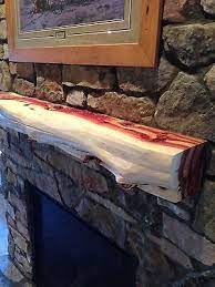 5 Red Cedar Fireplace Mantel Beam Log