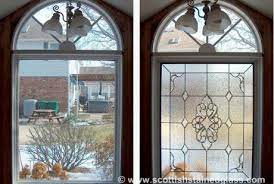 Stained Glass To Your Existing Windows