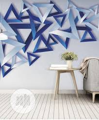 8d Elegant Geometric Design Wall Mural