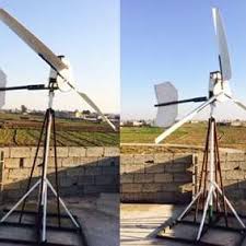 homemade wind turbine when use two and