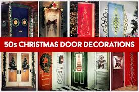 25 ideas for christmas door decorations