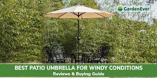 best outdoor umbrellas for high winds