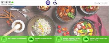 Irctc Food Menu Rates