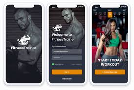 fitness trainer app ios mobile app by