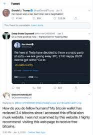 As part of the tweet, srinivasan highlighted the growing appeal of. No Such Thing As A Free Bitcoin The Elon Musk Bitcoin Scam The Defence Works