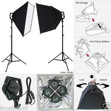 2000w Video Continuous Lighting Photography Softbox Light Stand Photo Linco Inc