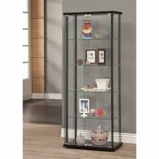 Glass Bedroom Curio Cabinets For