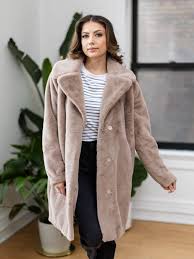 Z Supply Jewel Fur Coat Fur Coat