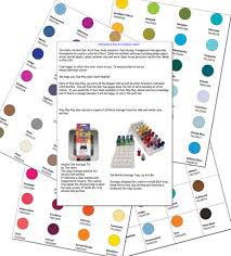 Alcohol Ink Tim Holtz Color Swatches And Chart Poly Clay Play