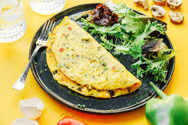 how to make a vegetable omelette