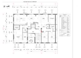 floor plan with merements interior