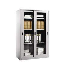 Steel Full Height Cupboard With Sliding