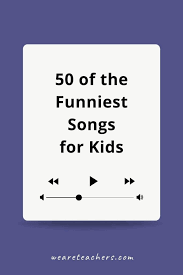 50 of the best funny songs for kids