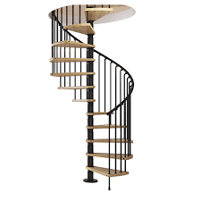 Beech Spiral Staircase 1400 Diameter