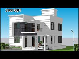 1300 Sqft 5bhk 3d House Plan 32x41