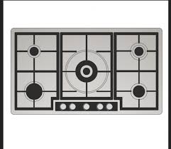 Maybe you would like to learn more about one of these? 3d Top View Design Of Gas Stove With Five Burners For House Dwg File Cadbull