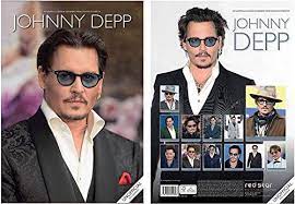 John christopher depp ii (born june 9, 1963) is an american actor, producer, and musician. Red Star Johnny Depp Kalender 2021 A3 Gross Amazon De Burobedarf Schreibwaren