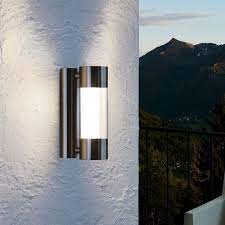 eglo robledo led outdoor wall light
