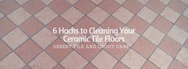 cleaning your ceramic tile floors