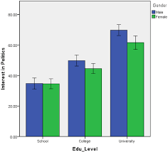 A Clustered Bar Chart In Spss Statistics Completing The