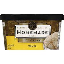vanilla ice cream homemade premium