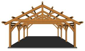 26 36 timber frame carport timber