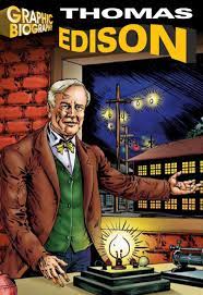 Truyện] Thomas Edison (Graphic Biographies) - SÁCH TIẾNG ANH HÀ NỘI