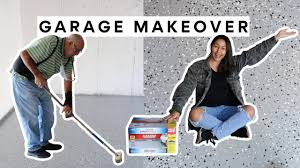 diy garage floor makeover rustoleum