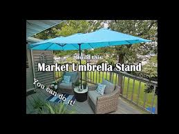 Market Umbrella Planter Or Side Table
